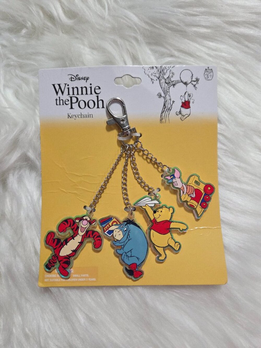 Winnie the Pooh Character Keychain